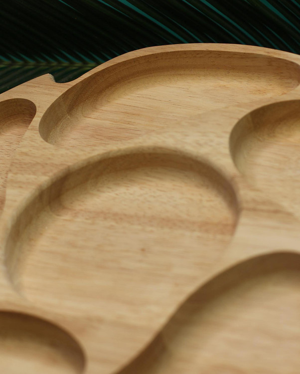 اردو خوری چوبی 5 تیکه مدل خورشید