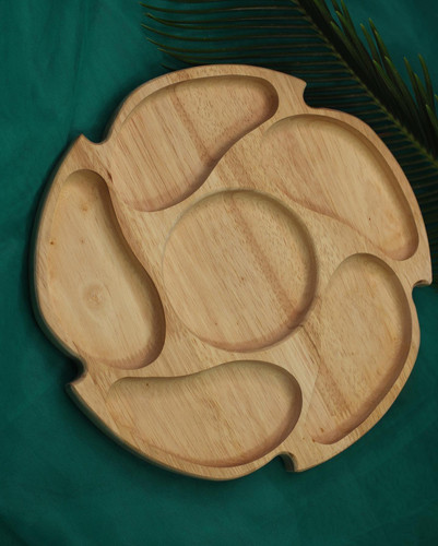 اردو خوری چوبی 5 تیکه مدل خورشید